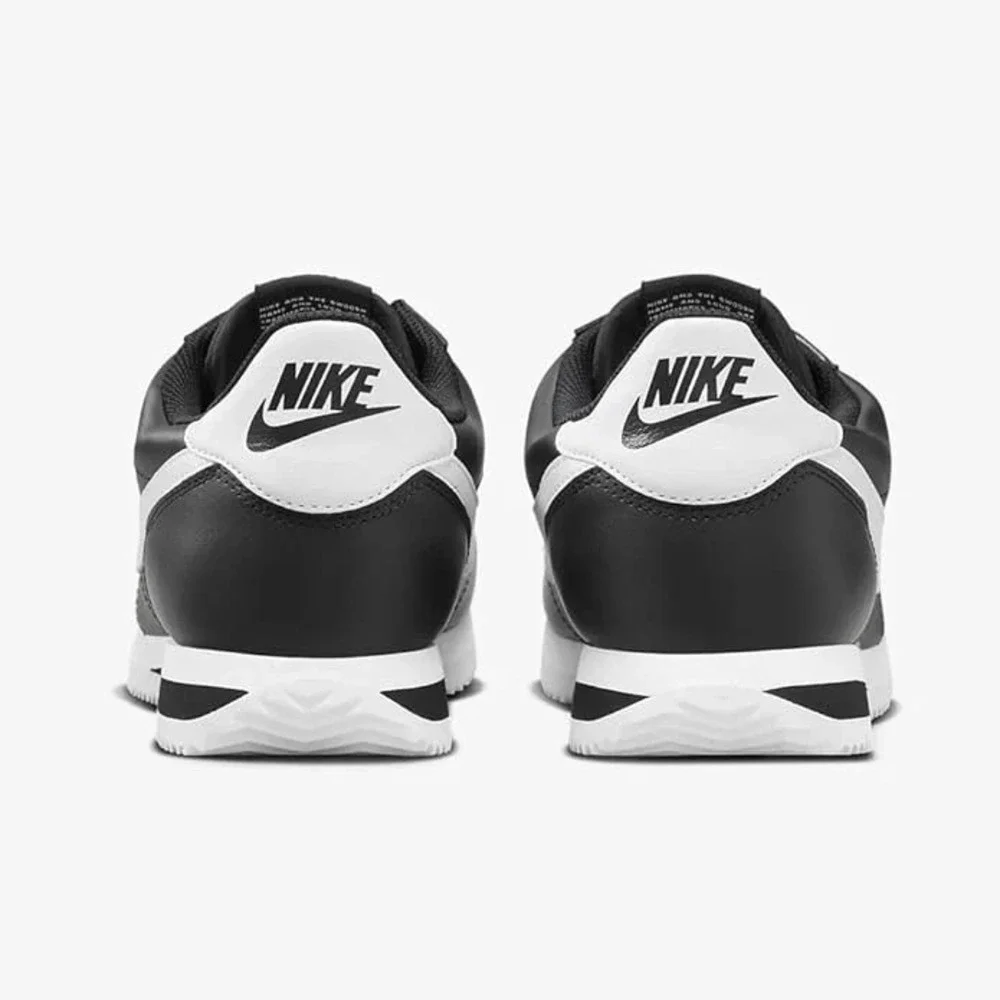 Men's Size 10 - Nike Cortez Shoes Black/White Sneakers DM4044 001 NEW